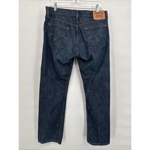 Levis‎ 514 Straight Leg Jeans Men's 34x30 Medium Wash Blue Denim